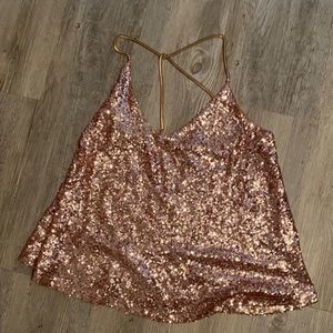 Sequin top